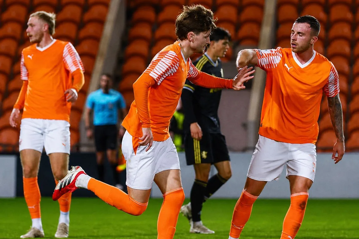 Blackpool Aston Villa EFL Trophy: Seasiders fight back to win 3-2 at Bloomfield Road